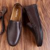 Модная повседневная обувь для прогулок для мужчин, модные мужские лоферы, новые удобные мокасины, мягкая мужская обувь для вождения, слипоны, деловые балетки