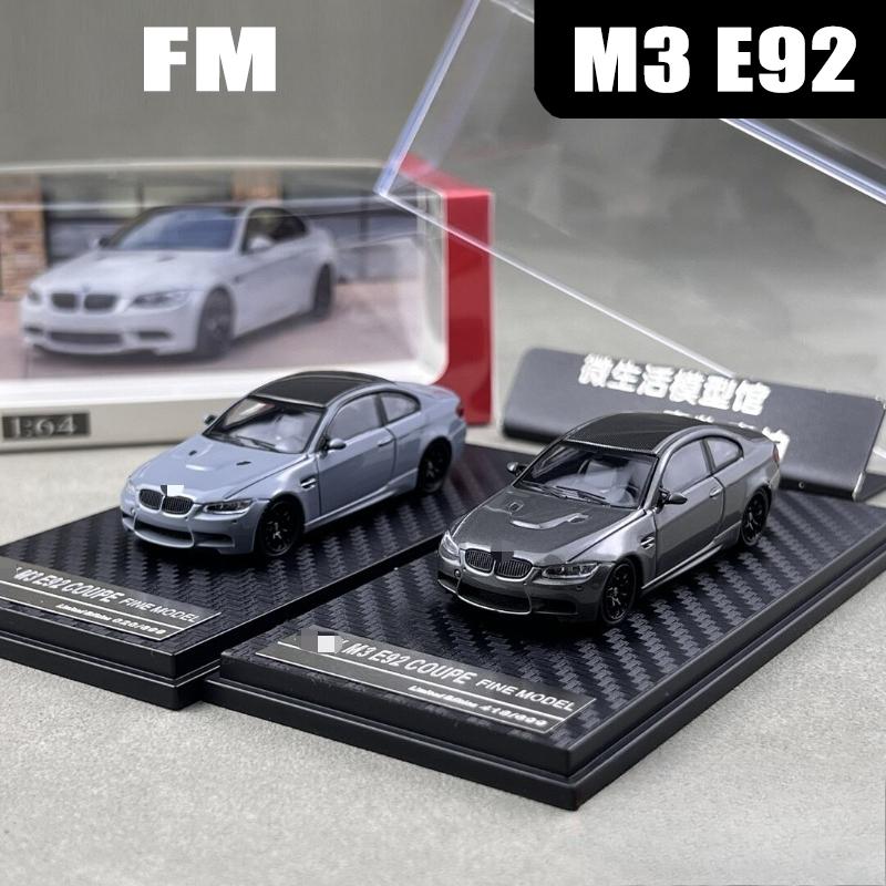 FM 1:64 M3 E92 Легкосплавный Автомобиль Статический Литой Коллекция Моделей Автомобилей Игрушка