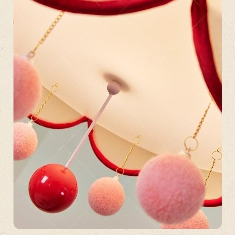 Оригинальный дизайн: Цирковой ретро подвесной светильник, тканевый светильник для спальни, мечтательный светильник для детской комнаты