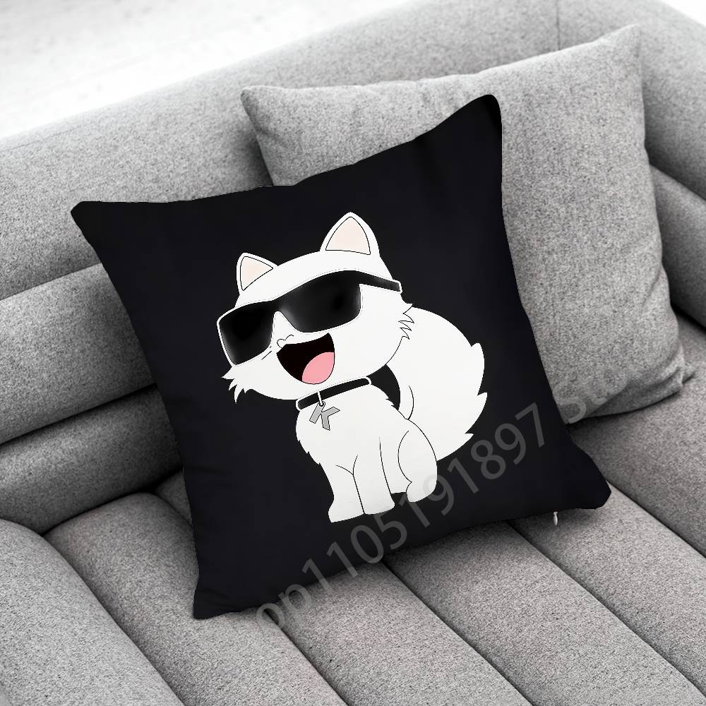 Cartoon Cat Funny Fashion Throw Pillow Case For 45x45cm 40x40cm 30x30cm 50x50cm 55x55cm Square Home Pillowcase Case