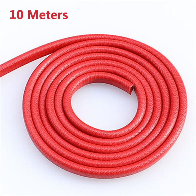 Универсальная защитная пленка для двери автомобиля, декоративная полоса, автодверная кромка, защитная наклейка на бампер, наклейки против царапин, автомобильный уплотнитель, герметик