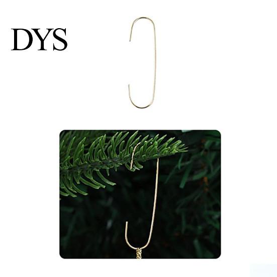 Bulk Christmas Ornament Hooks Hooks, Metal Wire Hanging Hook, C-Shaped Sturdy for Holiday Decorations Ornaments Hanger Tree Decoration, Garland Balls