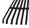 Large black leaf rake
