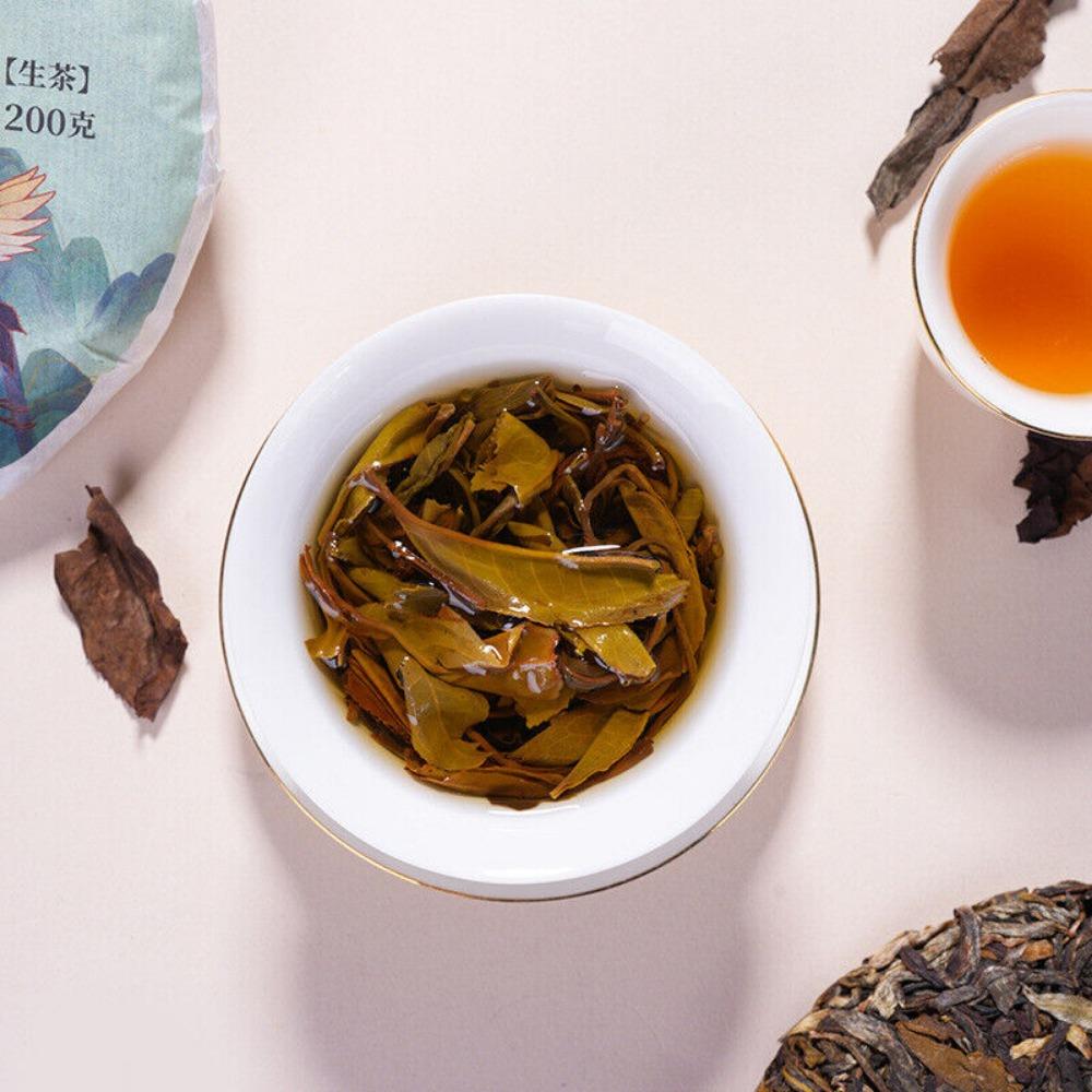 Five Villages Raw Pu-erh Tea - Yunnan Ancient Tree 5*200g Cakes per Box