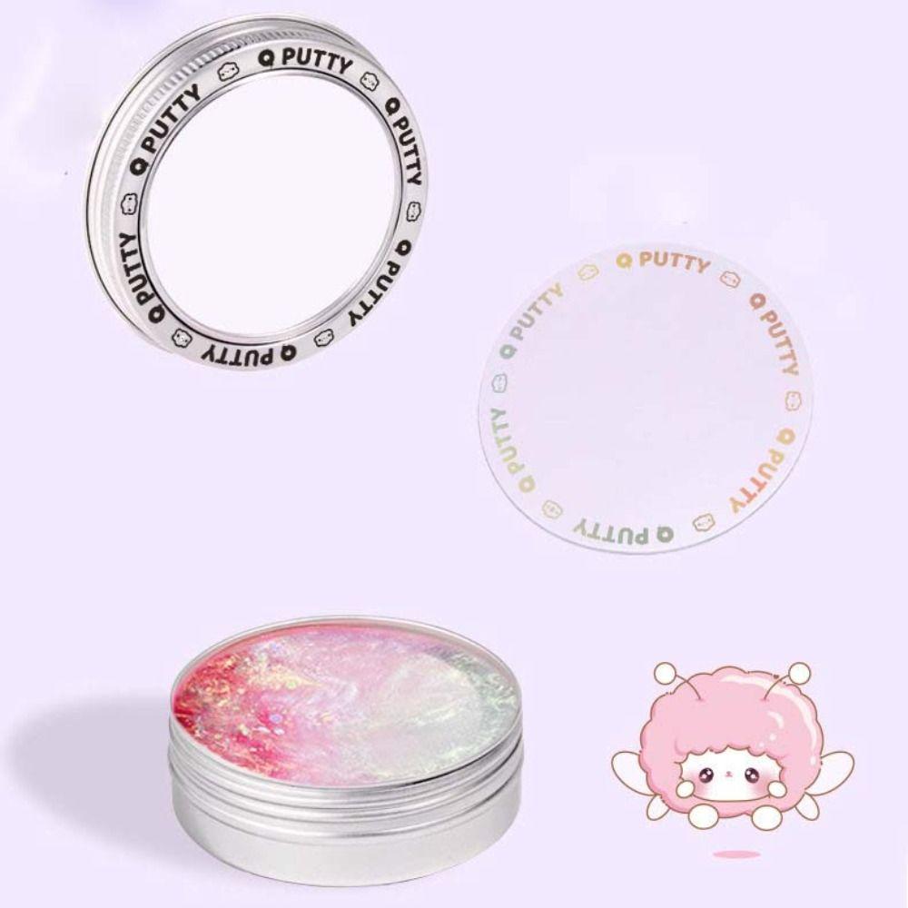 Transparent Non-newtonian Liquid Clay Toys Crystal Clear Crystal Bouncy Slime Toy Sensory Toy