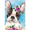 HUACAN 5D DIY Diamond Painting Dog Full Square Round Rhinestone Kit Diamond Embroidery Animal Mosaic Christmas Gift Art