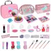 Mermaid Princess Children's Makeup Toy Set: Lipstick & Eyeshadow