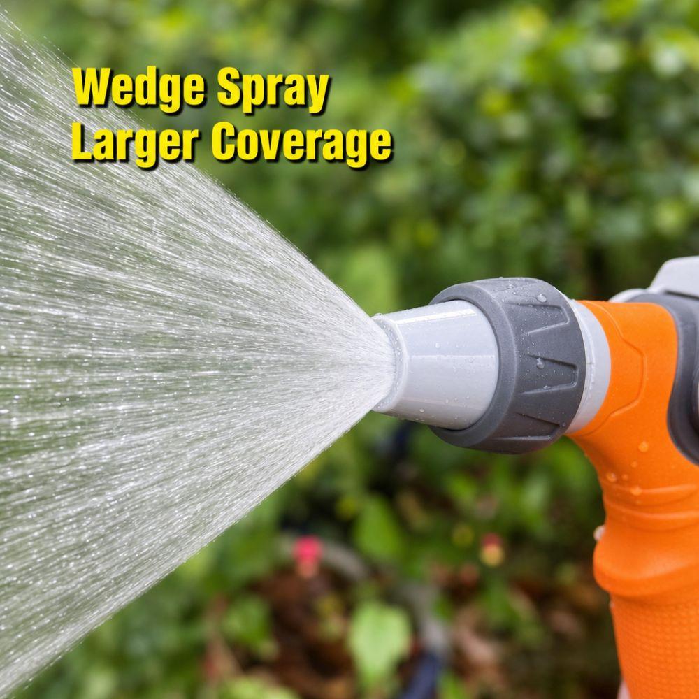 ABS, TPR Garden Hose Sprayer Leakproof Garden Spray Nozzle Durable Watering Nozzle  Washing Cars