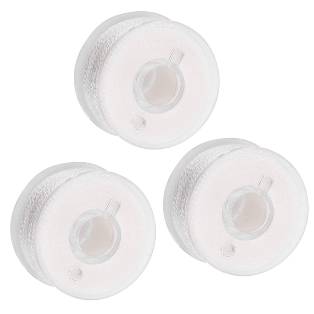 3pcs Water Soluble PVA White Bait Line Funnel System 20m Fishing String Tape Tool Accessory