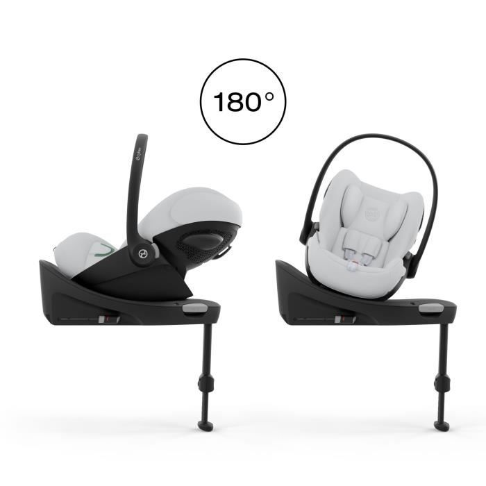 Siège auto i-size Cloud G Cybex Gold - 40 à 87 cm - naissance jusqu'à 13 kg - jusqu'à 2 ans - Fog grey