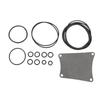 12PCS Motorcycles Primary Gasket Kit Rubber Primary Gasket Seals O Ring Kit Replacement for Big Dog