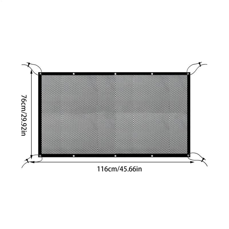 Сетка для собак в машину Защитная перегородка для собак на заднее сиденье Сверхпрочная складная изоляционная сетка Нескользящие автомобильные аксессуары для безопасного вождения Домашнее животное