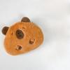 Soft Capybara Coin Purse Cartoon Guinea Pig Bag Pendant Fashion Plush Doll Keychain  Backpack Decor