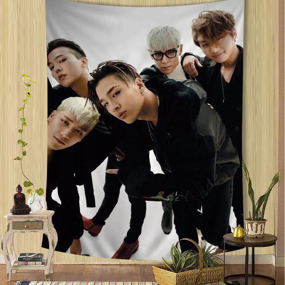 Гобелен BIGBANG Аниме Гобелен Подвесной Таро Хиппи Ковры для Стен Постельное Белье для Стены в Общежитии