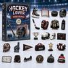 Creative Holiday Gift Set Sports Advent Calendar 2026, 24-Day Christmas Countdown Box with Mini Volleyball Golf Hockey Figures, Collectible