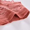 Women Underpants High Waist Hollow Out Lace Soft Breathable Anti-septic Stretchy Moisture-wicking Flower Embroidery Mesh Lady Panties Briefs