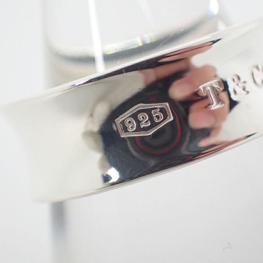 [Used] TIFFANY 925 1837 Ring/Size 8/j9-4