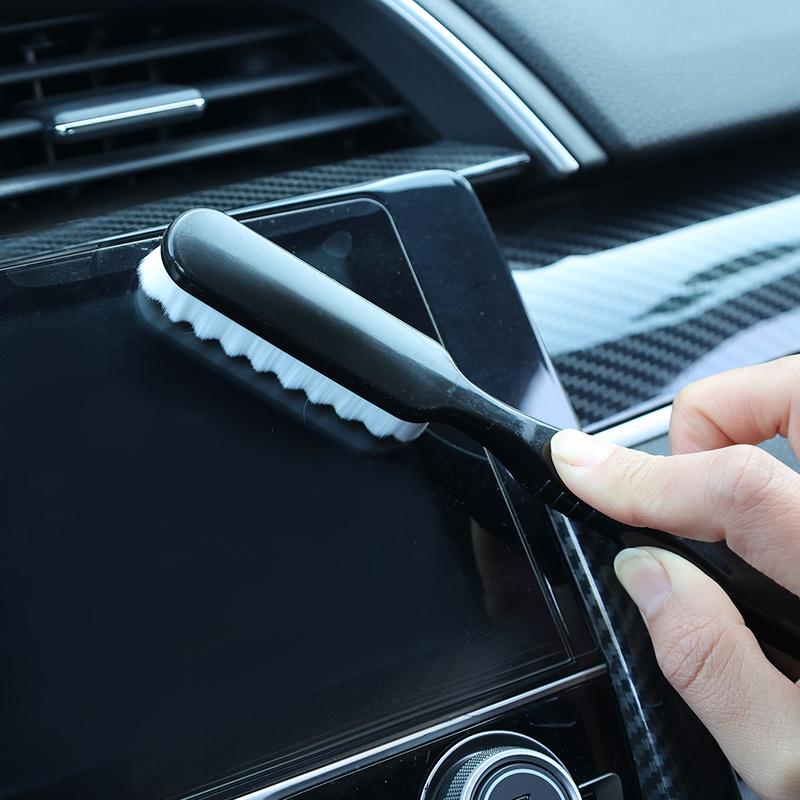 Кисть для детейлинга автомобиля Набор для чистки автомобиля Инструменты для мытья Детализация приборной панели Воздуховыпускное отверстие Детализация щель Мытье Подметание Пыльник Автоаксессуары