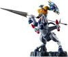 TAMASHII NATIONS Фигурки Zero Touche Steel Jeeg, 230 мм, окрашенная полная фигура в металлическом цвете, прибл.. ПВХ, АБС и металл