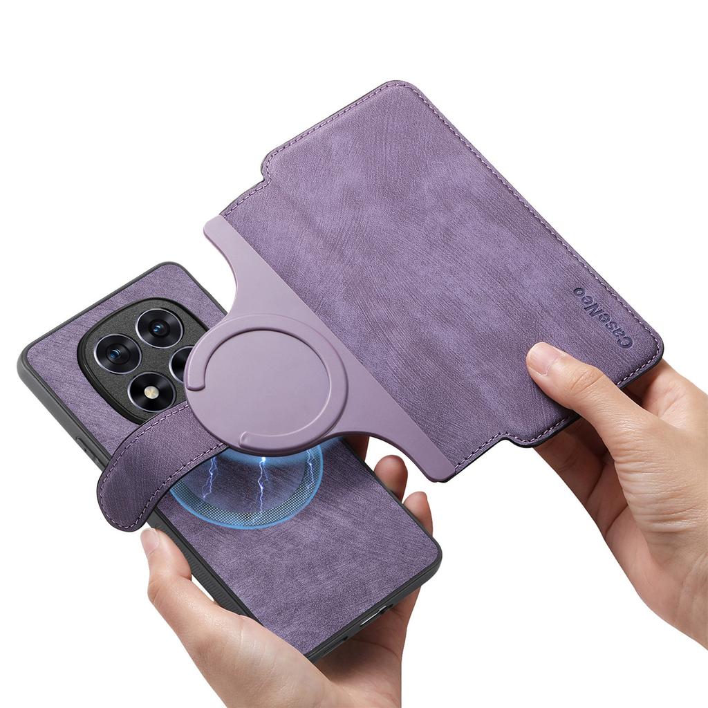 For Xiaomi Redmi Note 14 Pro 5G Magnetic Case CASENEO Detachable Leather Phone Wallet Cover