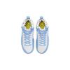Air Jordan 12 Retro GS Emoji Kids Sneakers White University-Blue Lemon-Venom DQ4365-114
