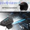 KEBEDUMEI BT Motorcycle Helmet Headset Wireless Handsfree Stereo Music Player Speaker Headphone Support Automatic Motocross