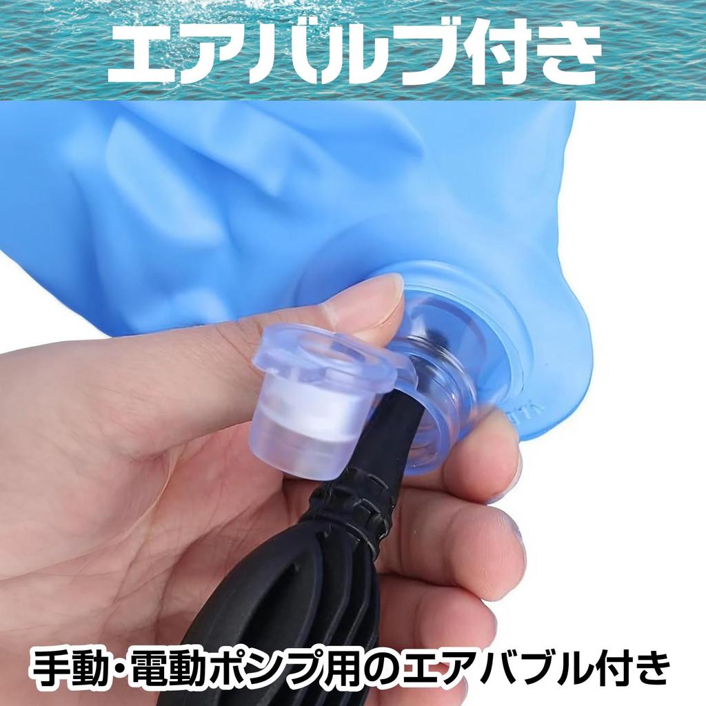 CAWKAY Boat Float with Transparent Perfect for Underwater and Floating See-Through Bottom, Exploration, Swimming, Rafting, Kayaking, (Sea Blue)