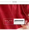 Летняя шелковая имитация комплекта для отдыха для пары: Женские ночные рубашки и мужские халаты с короткими рукавами и шортами.