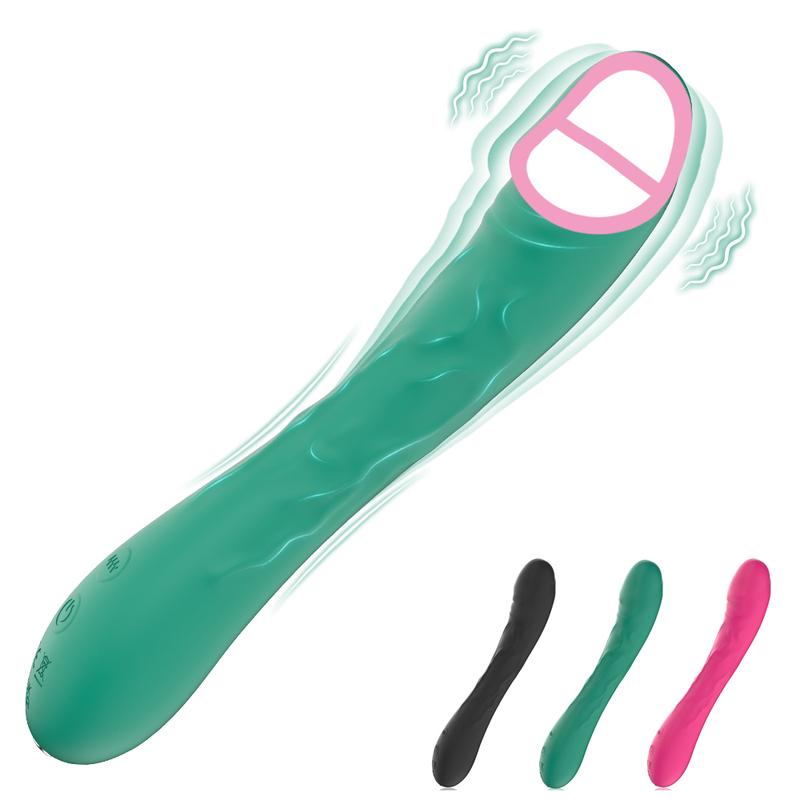 Vibrator Vibrating for Vagina Stimulation Silicone Rechargeable G Spot Dildo Vibrator Massage 7 Vibration Patterns Sex Toy Women