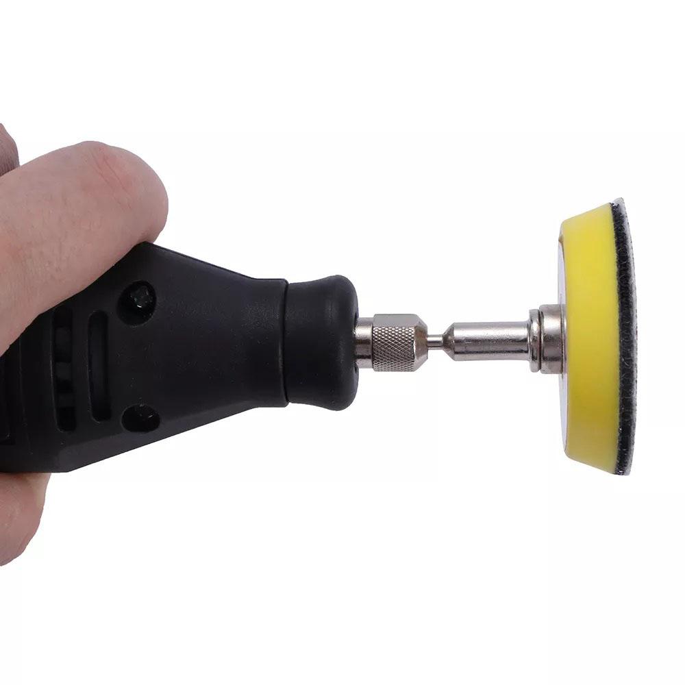 Электроинструмент с хвостовиком 3 мм, полировальная пластина-подложка для полировки и шлифовки, шлифовальный диск