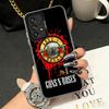 Band G-Guns N R-Roses Soft Phone Case for Samsung A17 A16 A15 A14 A13 A57 A56 A55 A54 A53 A37 A36 A35 A34 A33 A26 A25 A24 A23 A5