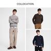 Navigare Men's Casual Cable Knit Pullover Sweater