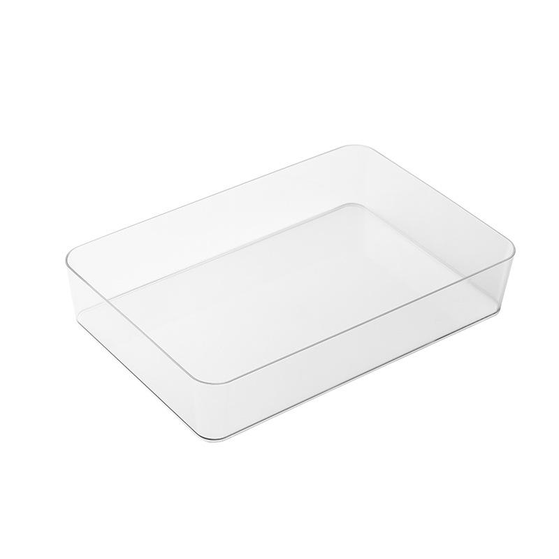 Desk Cabinet Built-in Stationery Pen Rectangular Plastic Desk Organizer Small Placing Box