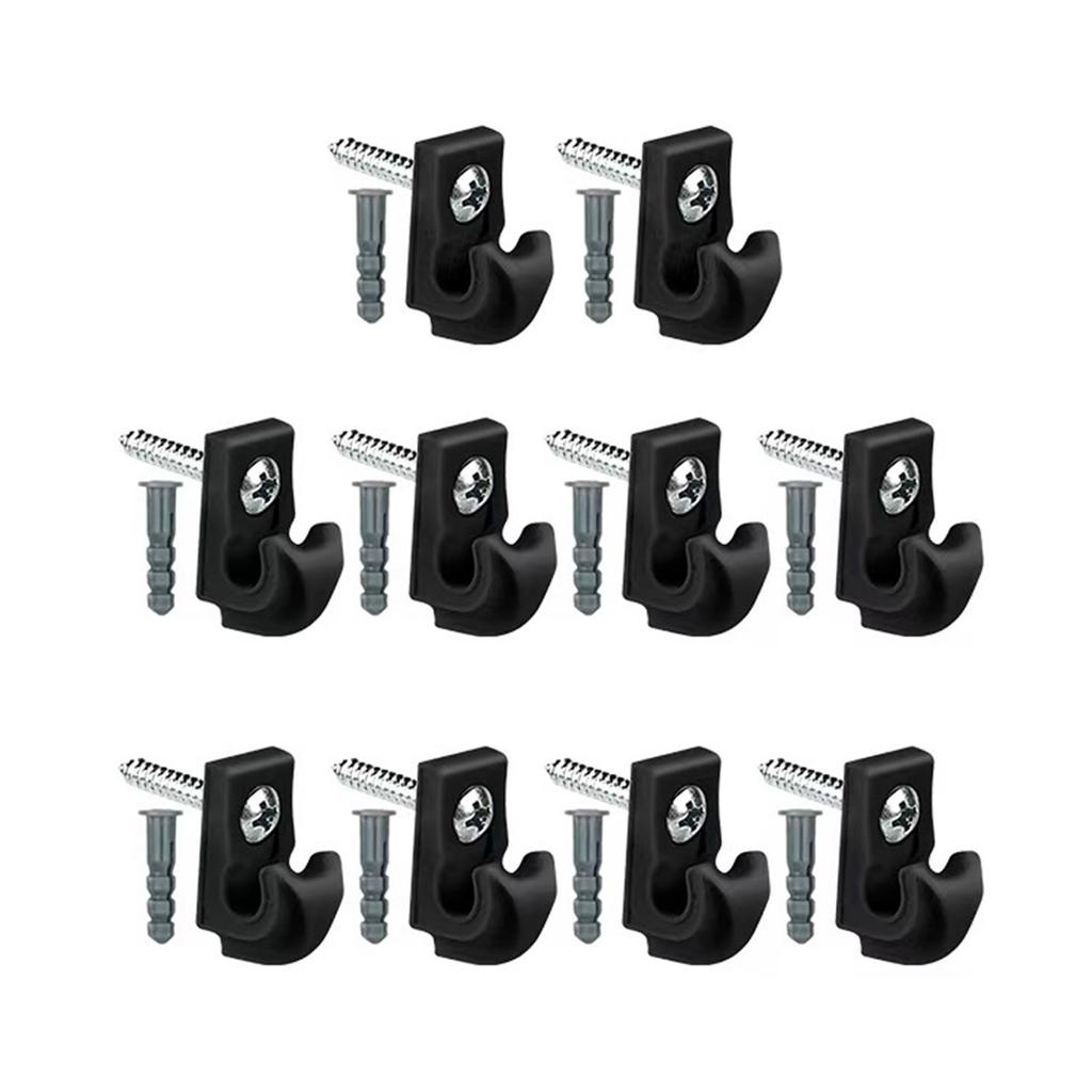 10pcs Ceiling Hooks Screw In Hooks Flower Hanging Hook Heavy Duty Hooks Simple To Use for Secure & Stable Installation