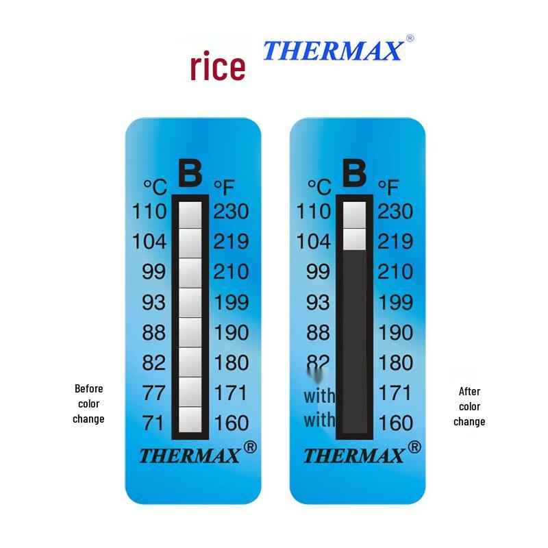 THERMAX UK Импортная лабораторная термобумага для тестирования температуры (Китайская версия)