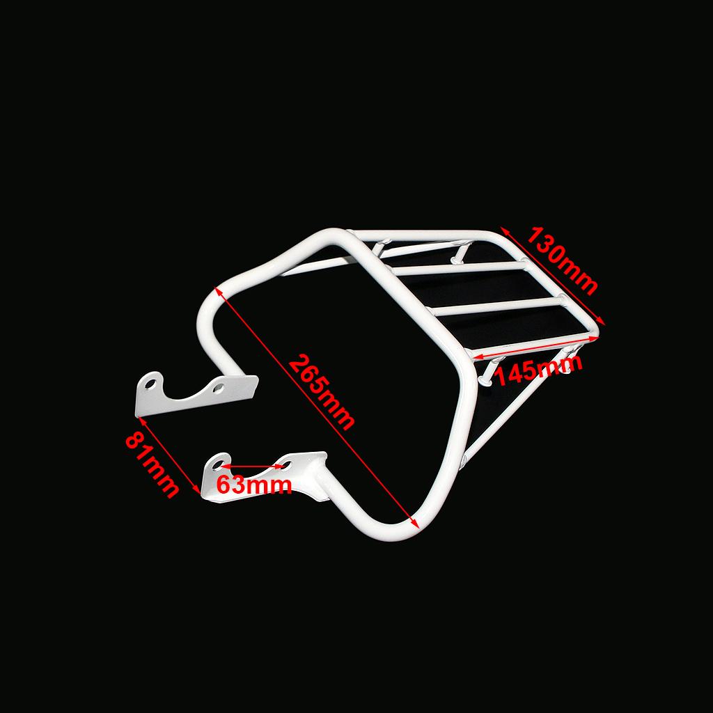 Motorcycle Rear Rack Rear Luggage Rack Frame Bracket For Honda Monkey Bike Z50r Baja Skyteam Mini Bike