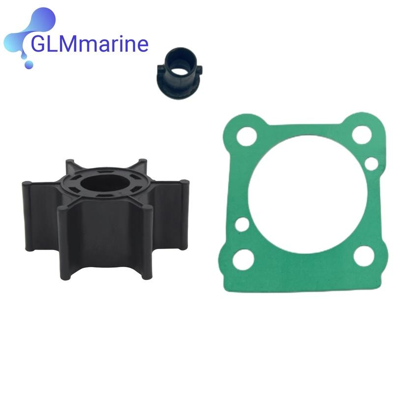 Outboard Impeller Service Parts Kit Fits for Yamaha Marine 2-Stroke 6 8 HP Cooling System Motor Replaces 6G1-44352-00 18-3066