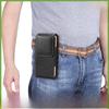 Universal Lambskin Waist Bag Leather Case for Apple XR, Samsung Note10, Huawei, and Xiaomi Phones