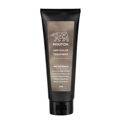 Оттеночный бальзам Neo Color Butter Ash Milk Tea Color Treatment от MOUTON, 250 г, для ухода за окрашенными волосами в оттенках Бежевый, Греж и Белый Бежевый [Уход после осветления и восстановление волос]