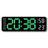 Electronic Clock, Simple Multi-function Clock, Rectangular Large Font Alarm Clock, Hanging or Standing Clock