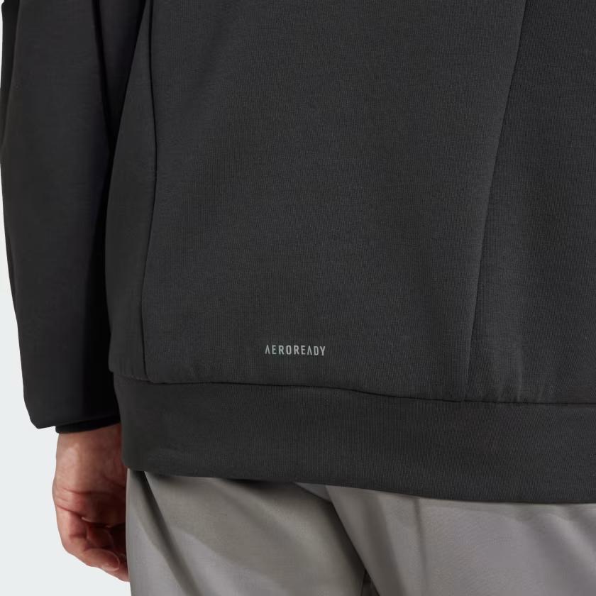 adidas Тренировочная куртка с капюшоном мужская куртка черная IY1131