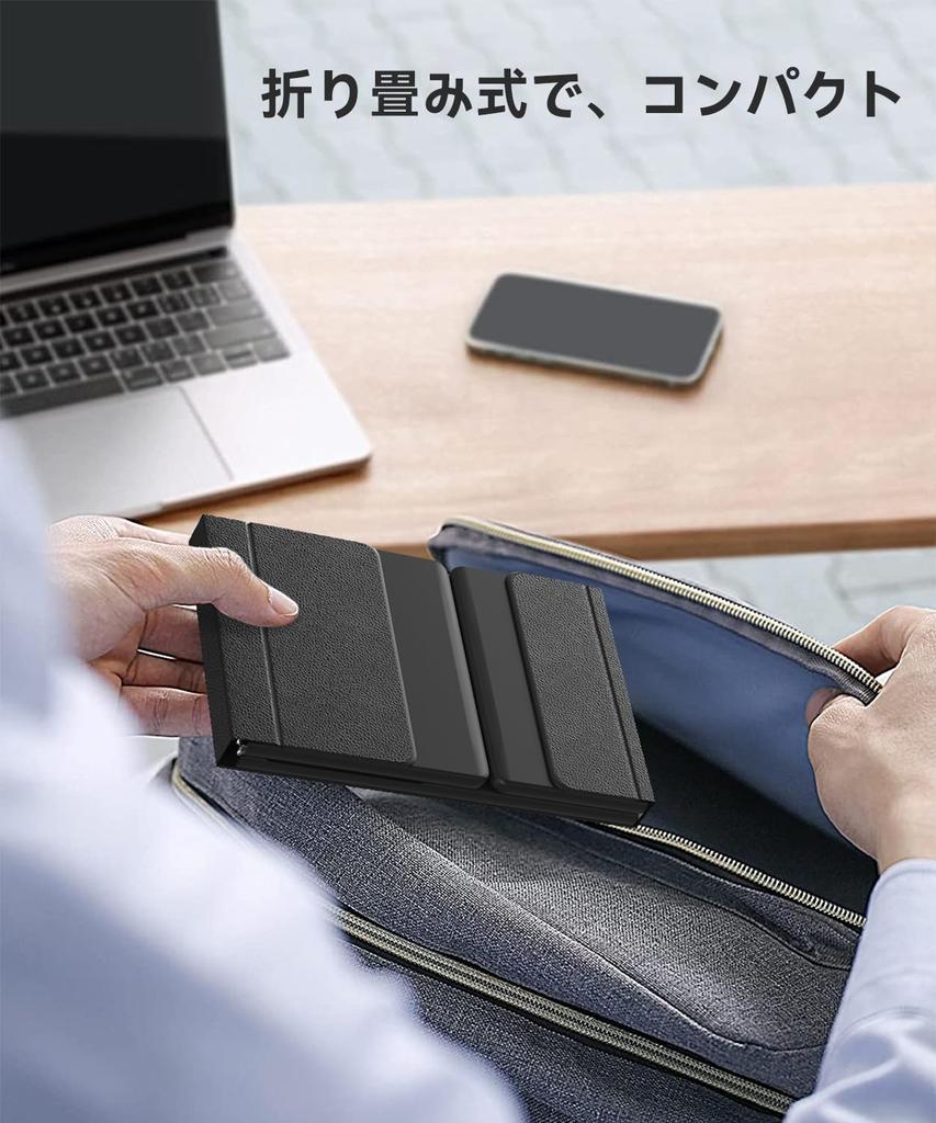 Беспроводная складная клавиатура Omikamo для iPad с японскими проводными клавишами Shift (левый/правый) и Enter. Совместима с и и включает японскую инструкцию.