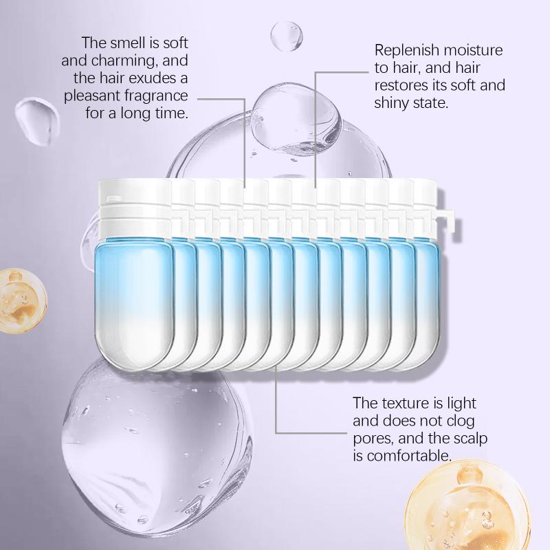 Aquatic Floral Hair Essential Oil  Intense Moisturizing Heat Protection For Salon Hair Care and Home Styling Routine
