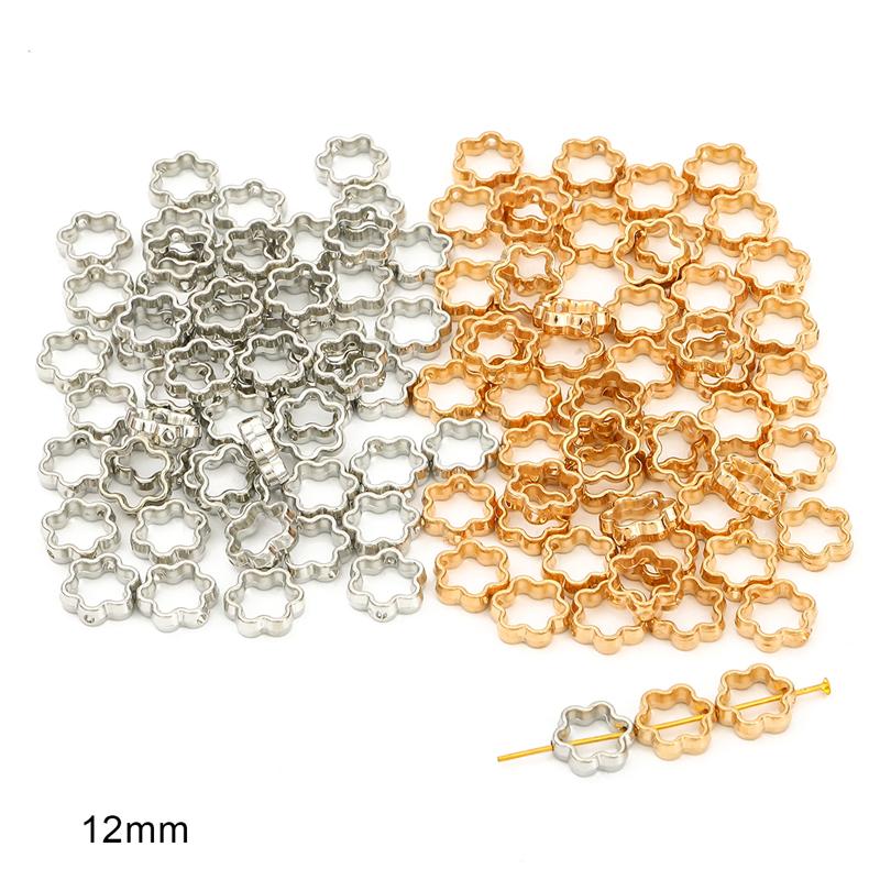 50 шт. CCB Любовь Сердце Цветок Квадратный Овальный Круг Рамка Бусины Разделители Разъемы DIY Ожерелье Браслет Серьги Подвески Аксессуары Для Изготовления Ювелирных Изделий