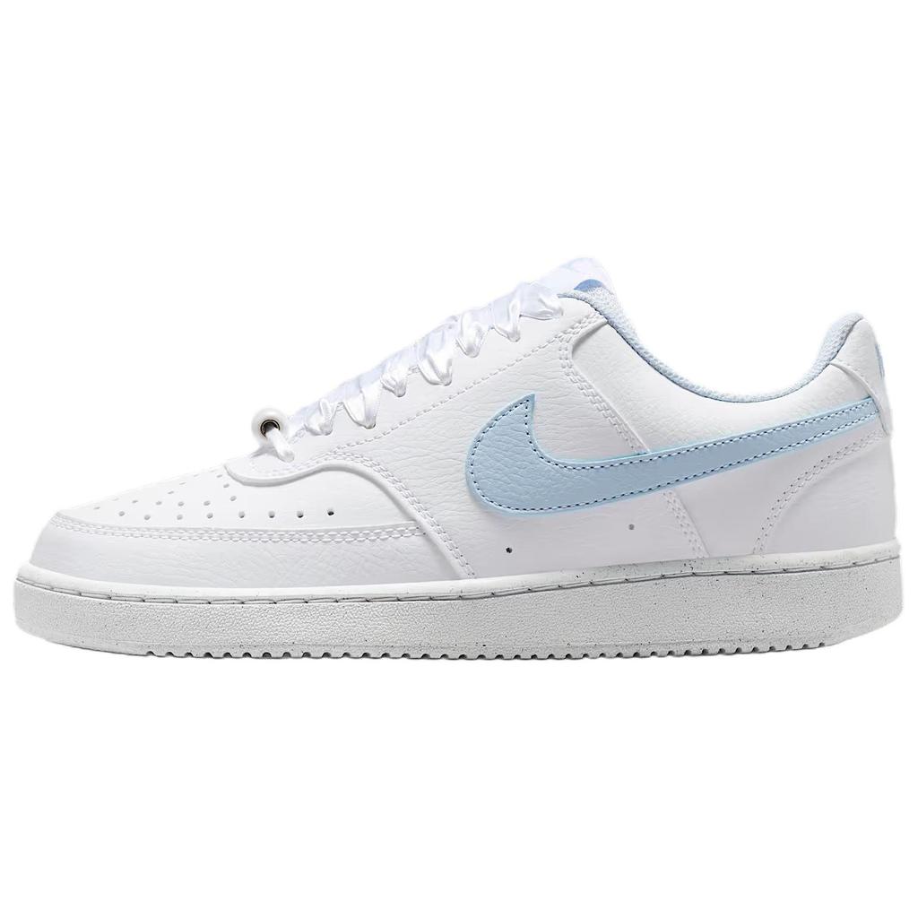 Nike Court Vision Low Синтетическая кожа Дышащая Поддержка Низкие Кеды для скейтбординга Женские IB6652-102