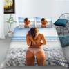 3D Bikini Bedding Duvet Cover Pillowcase 2 or 3 Sexy Beauty Printed Microfiber Fabric Single Bed Double Bed Full Size Washable Super Soft Bedding