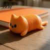 Springy Animal Toy 3D Printed Cat Fidget Toy, Stretchy Dog Stress Relief Sensory Flexible Spring Desk for Office Home Decor