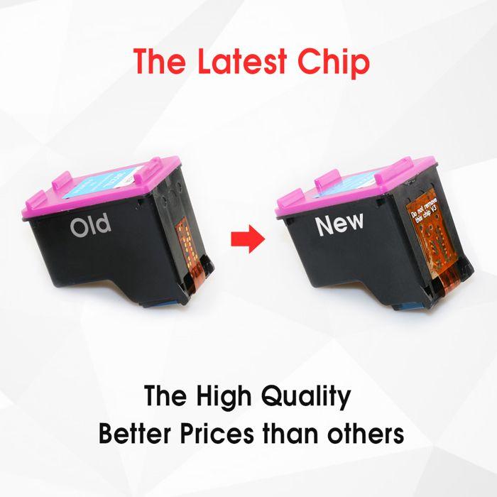 Cartouche d'encre - YUMI MAZAO - 302XL - Reconditionnée - Compatible HP Deskjet - Pack de 3 pièces