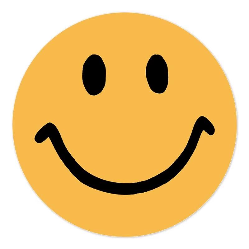 Smile Plush Carpet Comfortable and Soft for Room Decoration Fluffy Floor Mat Bedroom Sofa Living Room Home Decoration