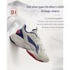 Li Ning Kids Kunpeng Sports Trend Нескользящие износостойкие легкие амортизирующие низкие повседневные туфли Детская повседневная обувь Серо-голубой YKCS018-61